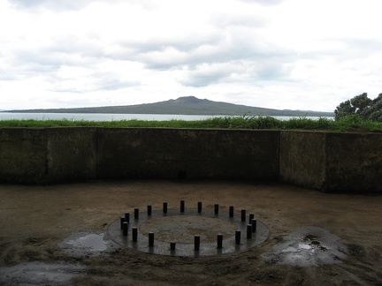  Rangitoto island view from North Head fort 