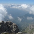  Grigna Meridionale, vista verso ovest dalla Cresta Cermenati 