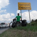  Me just arrived in Sarajevo 