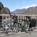  La mia bicicletta su un ponticello sopra il Ticino 
