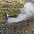 Hot spring in Reykjadalur valley 