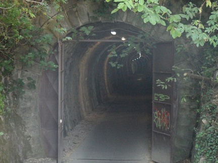  Tunnel sulla Parenzana a Jagodje 
