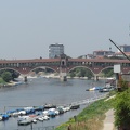  Ponte Coperto sul fiume Ticino a Pavia 