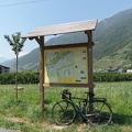  La mia bicicletta sul Sentiero Valtellina 
