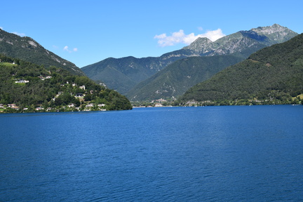 Lago di Ledro, vista tra Pur e Molina di Ledro