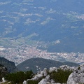 Borgo Valsugana visto da Cima della Caldiera